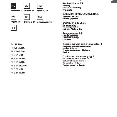 HOTPOINT-ARISTON FHS 51 IX/HA