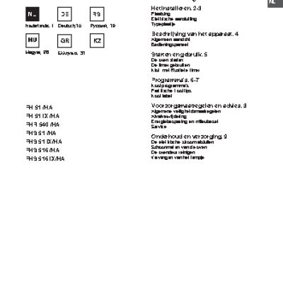 HOTPOINT-ARISTON FHS 51 IX HA