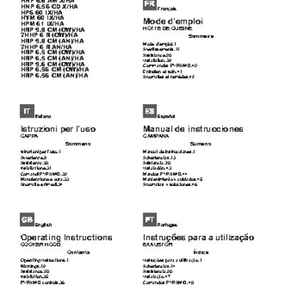 HOTPOINT-ARISTON HNP 6.5 CM X/HA