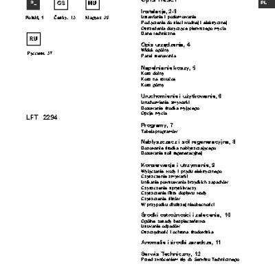 HOTPOINT-ARISTON LFT 2294