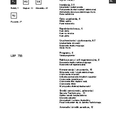 HOTPOINT-ARISTON LSP 733 A X