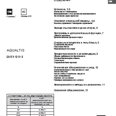 HOTPOINT-ARISTON QVE 91219S CIS