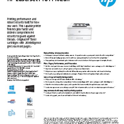 HP LaserJet Pro M402dn
