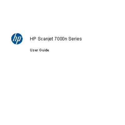 HP Scanjet Enterprise 7000n