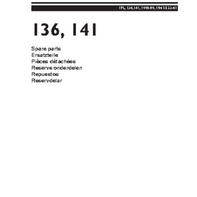 HUSQVARNA 141 (1998) parts