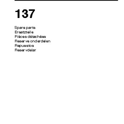 HUSQVARNA 137 (2007) parts