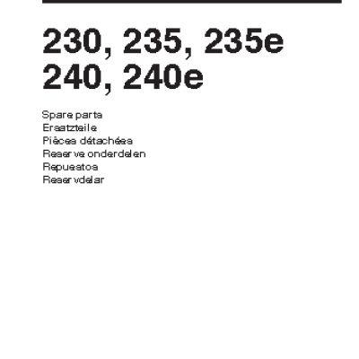 HUSQVARNA 230 (2009) parts