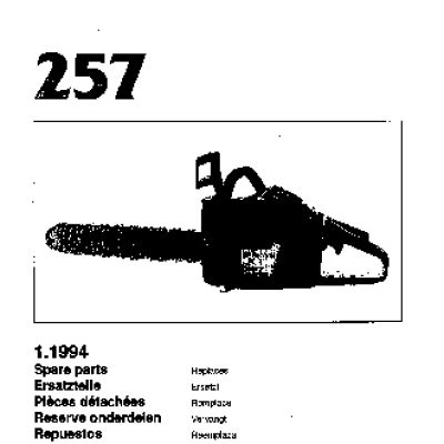 HUSQVARNA 257 (1994) parts