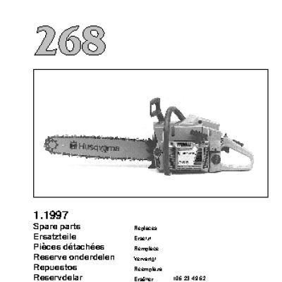 HUSQVARNA 268 (1997) parts