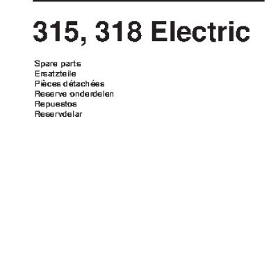 HUSQVARNA 315 (2000) parts