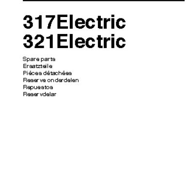 HUSQVARNA 321 Electric (2005) parts