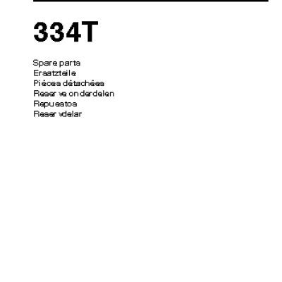 HUSQVARNA 334T (2005) parts