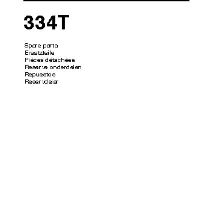 HUSQVARNA 334T (2006) parts