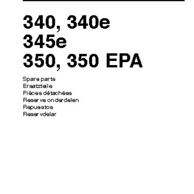 HUSQVARNA 340e (2006) parts