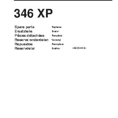 HUSQVARNA 346 XP (2001) parts