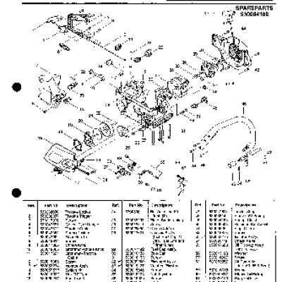 HUSQVARNA 390 (1998) parts