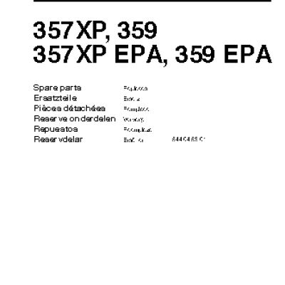 HUSQVARNA 357 XP (2006) parts