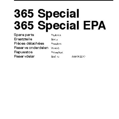 HUSQVARNA 365 Special (2007) parts