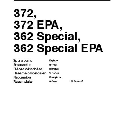 HUSQVARNA 372 (2003) parts