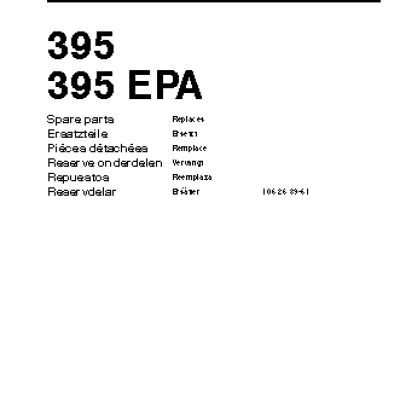 HUSQVARNA 395 (2003) parts