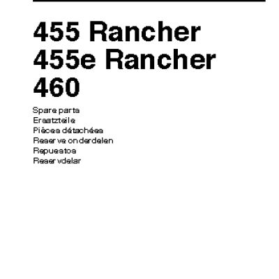 HUSQVARNA 455e Rancher (2006) parts