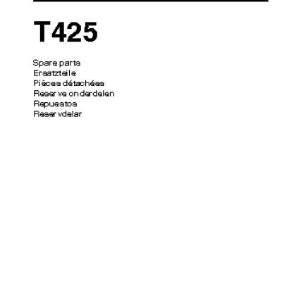 HUSQVARNA T425 (2008) parts