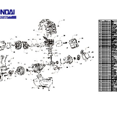 HYUNDAI HY/GTG 26-2 MOTOR