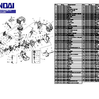 HYUNDAI HY/GTG 4300D MOTOR