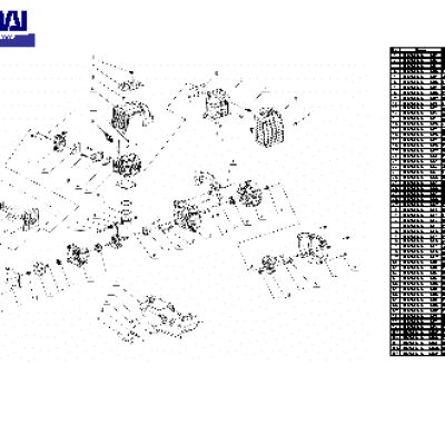 HYUNDAI HY/GTG 43-3 MOTOR