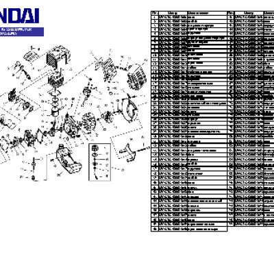 HYUNDAI HY/GTG 5200D MOTOR