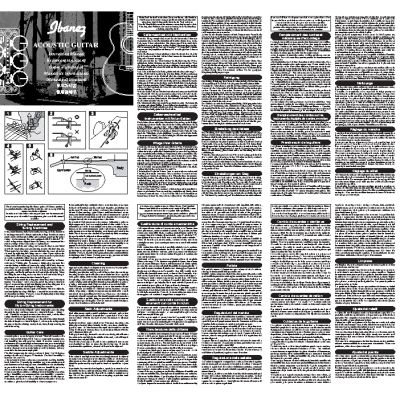 IBANEZ Acoustic Guitars