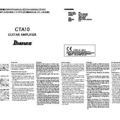 IBANEZ GTA10