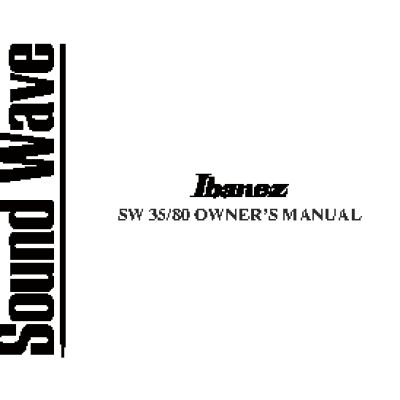IBANEZ SW35/80