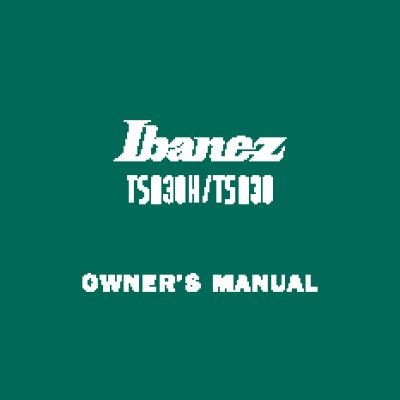 IBANEZ TSA30/TSA30H