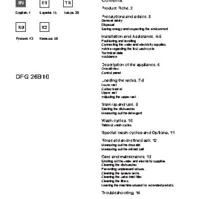 INDESIT DFG 26 B 10 EU