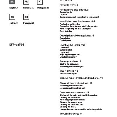 INDESIT DFP 58 T 94 CA NX EU