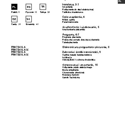 INDESIT FIM 738 K.A IX