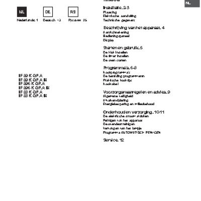 INDESIT IF 88KGP.A IX