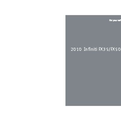 INFINITI FX35 (2010)