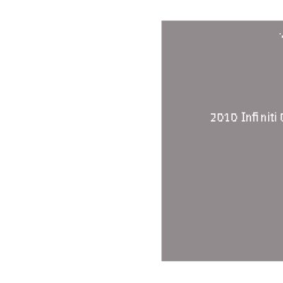 INFINITI G37 Convertible (2010)