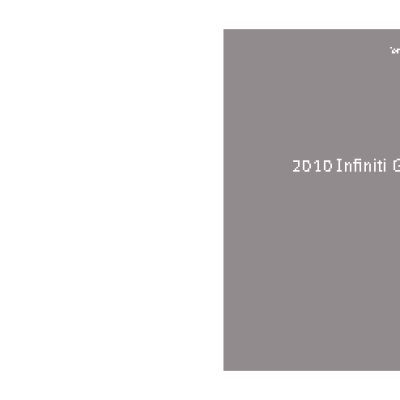 INFINITI G37 Coupe (2010)