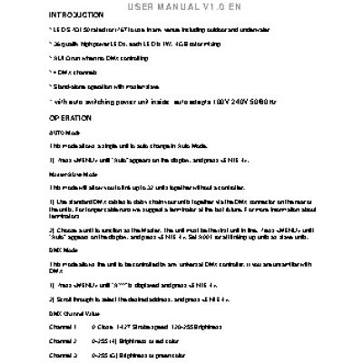 INVOLIGHT LED SPOT50