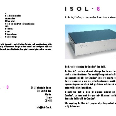 ISOL-8 Cleanline 2