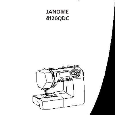 JANOME 4120 QDC