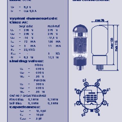 JJ ELECTRONIC 7027 A (matched)