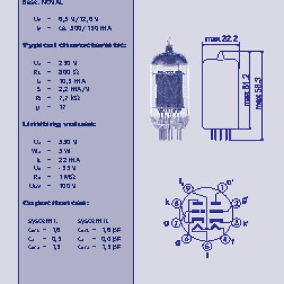 JJ ELECTRONIC ECC802 S Gold Plated Pins