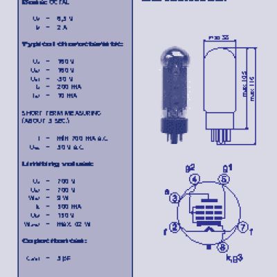 JJ ELECTRONIC EL509 (matched)