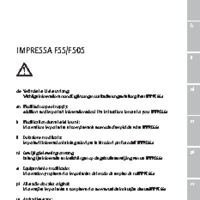 JURA Impressa F55 Classic 15005