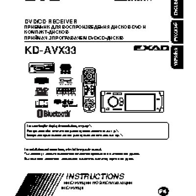 JVC KD-AVX33