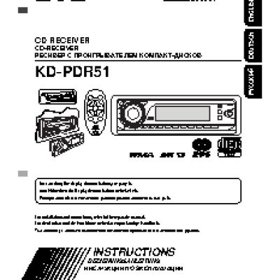JVC KD-PDR51